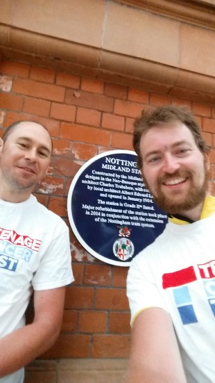 We made it. Newcastle to Nottingham. 207 miles in a day!